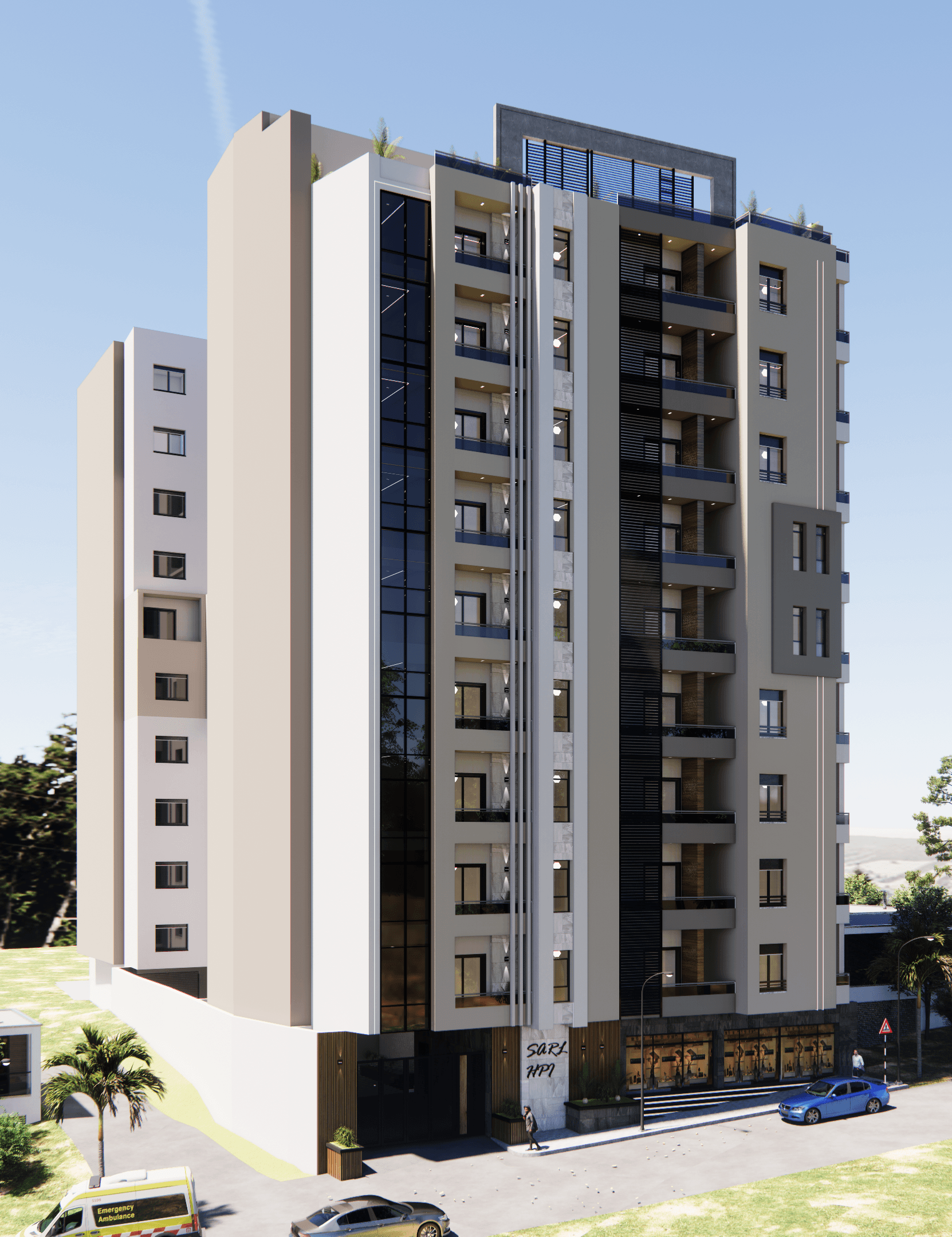 Façade principale
